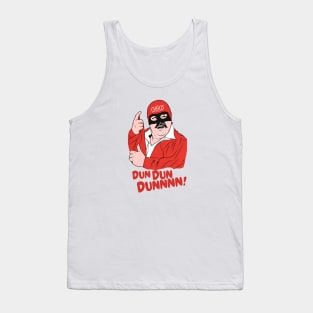 A Tribute to The Cannonball Run Captain Chaos Cartoon Tank Top